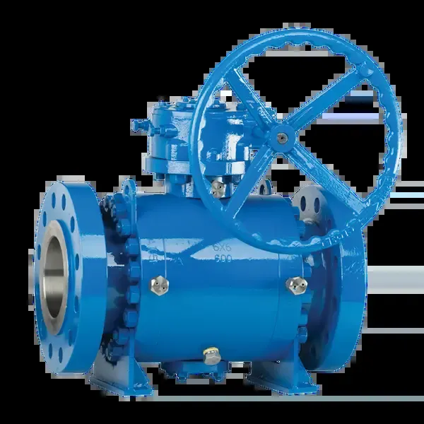 Three-piece trunnion mounted ball valve product example
